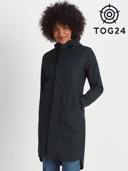 Tog 24 Black Long Saunter Waterproof Jacket (5G0262) | €156