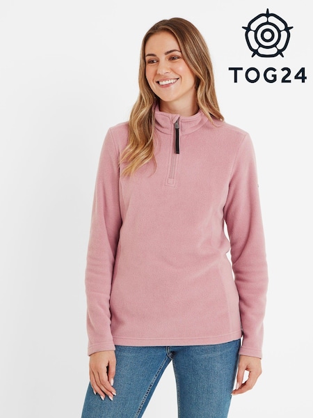 Tog 24 Pink Revive Fleece Zip Neck Jumper (5M6231) | €38