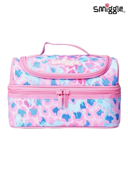 Smiggle Pink Mirage Double Decker Lunchbox (601188) | €24