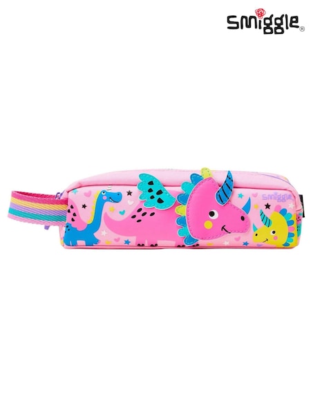 Smiggle Pink Up & Down Character Pencil Case (601650) | 37 QAR