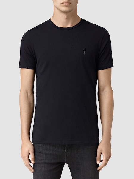 Темно-синій - Футболка AllSaints Tonic Crew (601829) | 1 923 грн