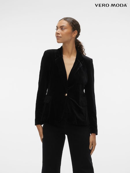 VERO MODA Velvet Blazer (602387) | 207 LEI