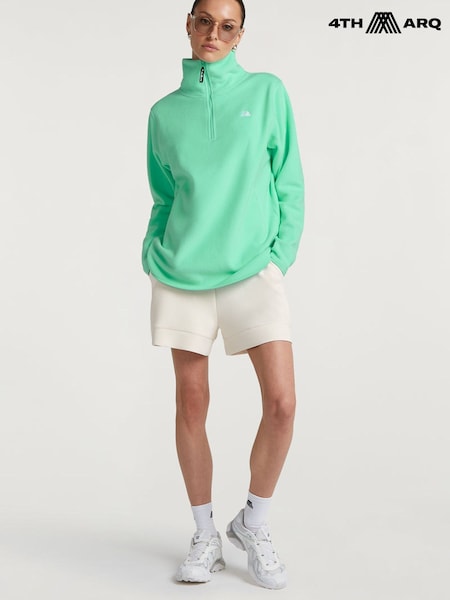 Green - 4th Arq Lennox Cloud Half Zip Fleece