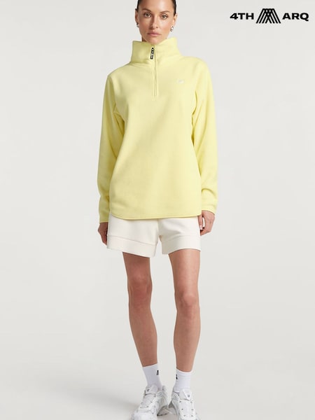 Yellow - 4th Arq Lennox Cloud Half Zip Fleece