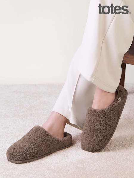 Braun - Totes Borg Swept Back Mule Slippers
