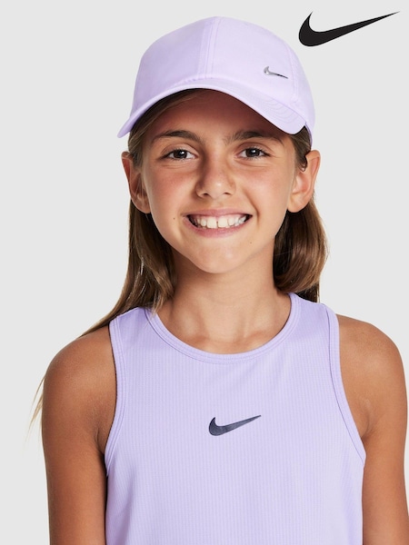 Nike Purple Dri-FIT Kids Club Unstructured Metal Swoosh Cap (603185) | €26