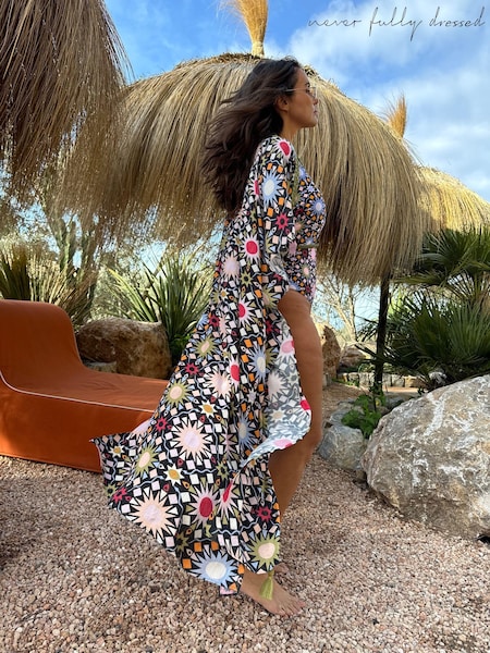 Never Fully Dressed Tile Printed Kimono (603257) | 185 zł