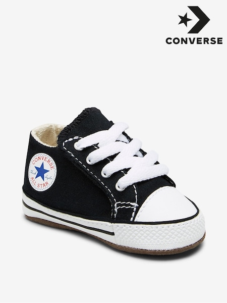 Converse Black Chuck Taylor All Star Pram Shoes (604337) | CA$86