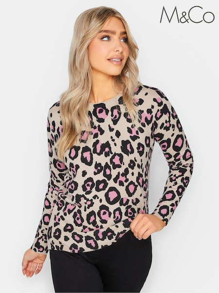 M&Co Leopard Print Jumper (604980) | 19 €