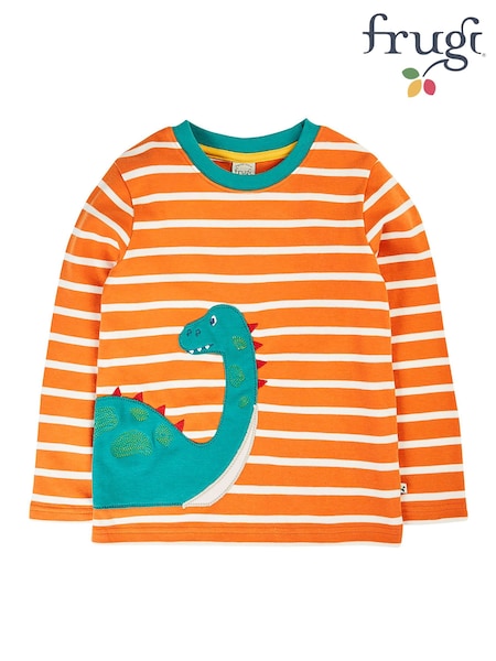 Oransje - Frugi Felix Circular Top