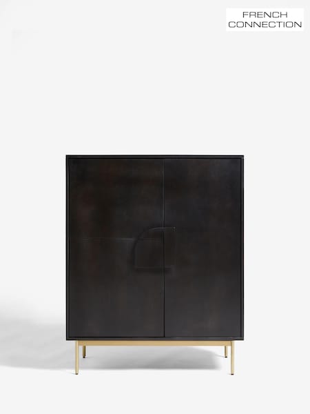 French Connection Black Mango Wood Kaala Sideboard (605175) | €1,102.50
