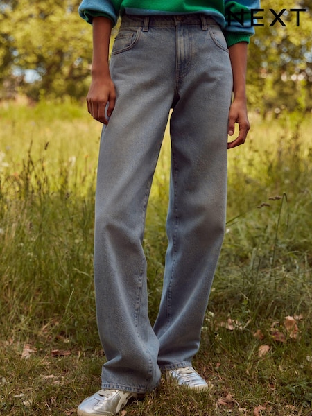 Mid Blue Baggy Wide leg Jeans (605868) | 1,590 UAH