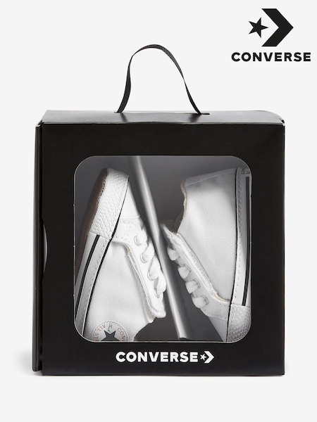 Blanco - Converse Chuck Taylor All Star Pram Shoes (606004) | 42 €