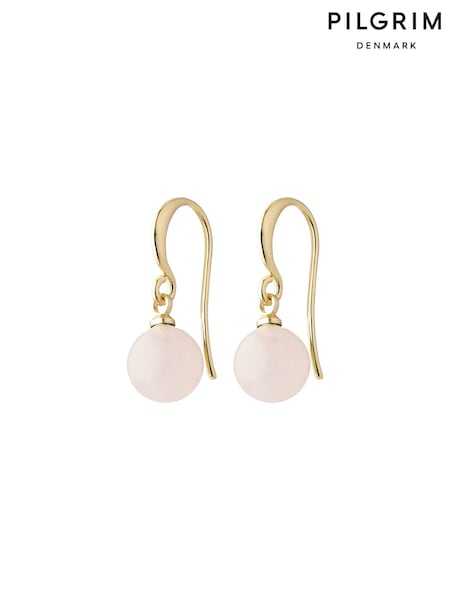 PILGRIM Pink Gold Plated Earring (606534) | € 39