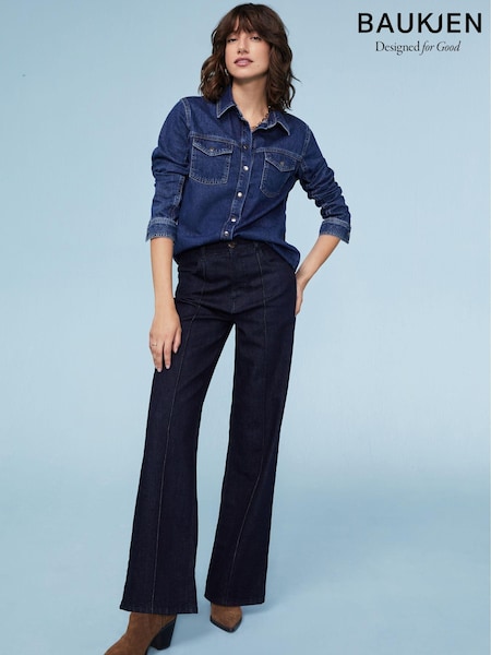 Baukjen Blue Gertrude Organic Shirt (606643) | €79