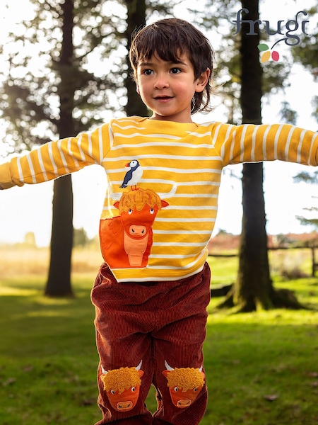 Yellow - Frugi Easy On Top
