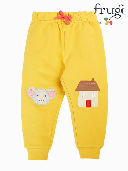 Yellow - Frugi Character Joggers