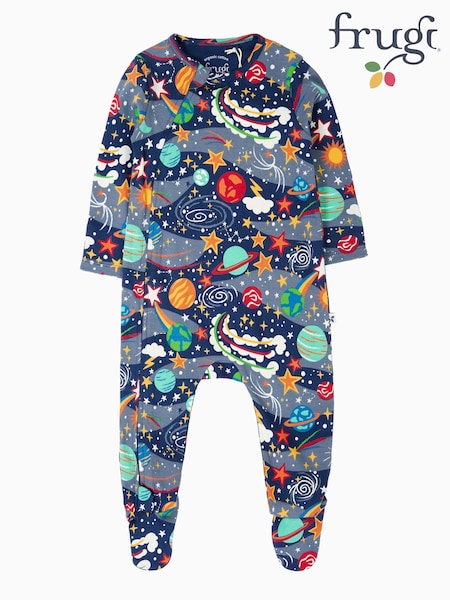 Plavo - Frugi Kimono Zip Babigrov