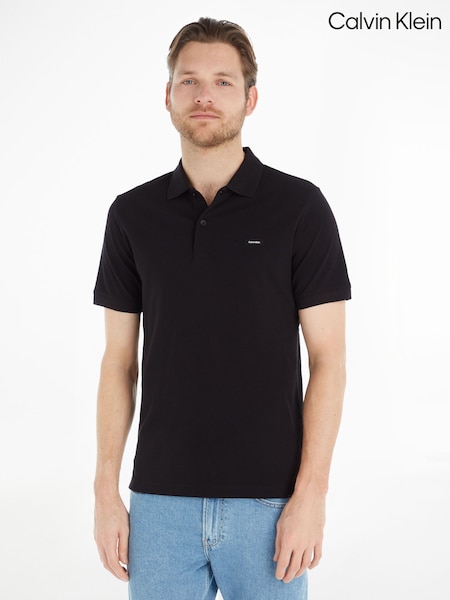 Calvin Klein Slim Stretch Pique Polo Shirt (607026) | ‏194 د.إ.‏ - ‏ 204‏ د.إ.
