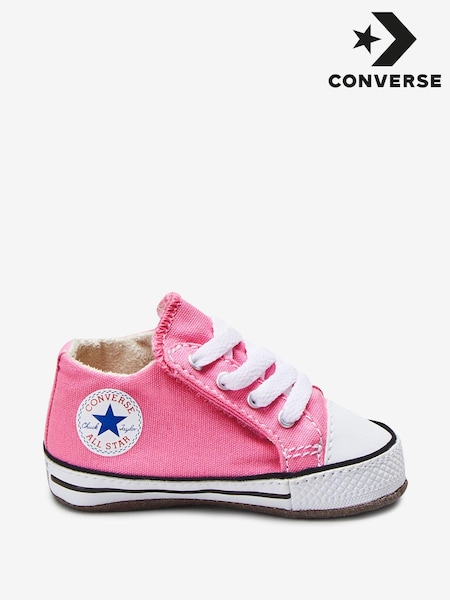 Converse Pink Chuck Taylor All Star Pram Shoes (607318) | €38 - €40