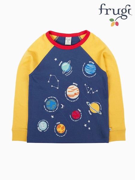 Синий - Топ с аппликацией Frugi Jake