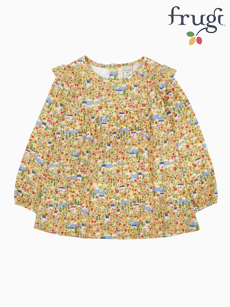 Yellow - Frugi Natasha Blouse