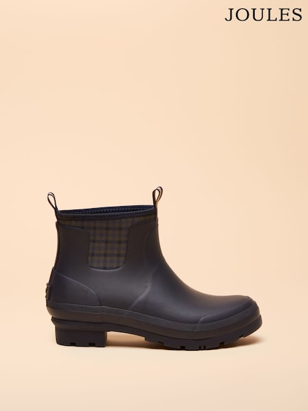 Joules Foxton Navy Blue Neoprene Lined Ankle Wellies (607794) | €71