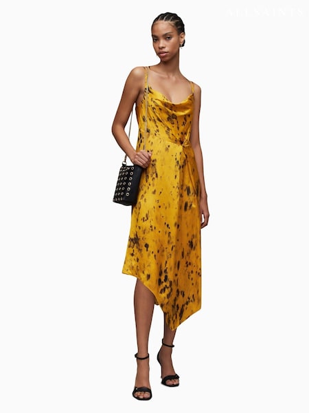 AllSaints Yellow Marta Ronnie Dress (608187) | €95