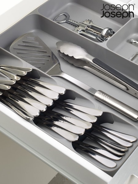 Joseph Joseph Grey DrawerStore Cutlery Utensil Gadget Organiser (608494) | R$ 115