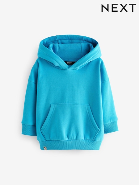 Aqua Blue Long Sleeve Soft Touch Hoodie (3mths-7yrs) (608642) | 41 QAR - 55 QAR