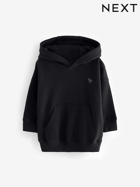 Black Long Sleeve Soft Touch Hoodie (3mths-7yrs) (608664) | R$ 120 - R$ 155
