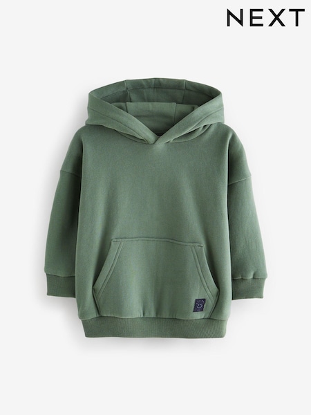 Khaki Green Long Sleeve Soft Touch Hoodie (3mths-7yrs) (608682) | R$ 120 - R$ 155