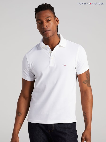 Blanco - Tommy Hilfiger 1985 Slim Polo Shirt (608688) | 106 €