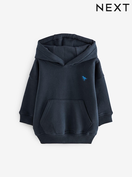Navy Blue Long Sleeve Soft Touch Hoodie (3mths-7yrs) (608727) | R$ 120 - R$ 155