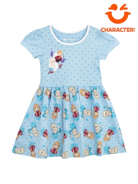 Character Blue Frozen Disney Girls Dress (608977) | € 19