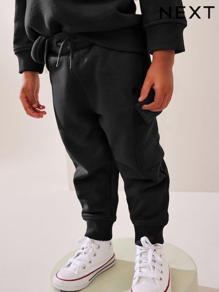 Black Utility Joggers (3mths-7yrs) (609041) | AED32 - AED39