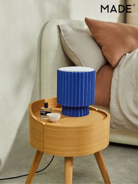 MADE.COM Blue Small Reva Table Lamp (609368) | €46