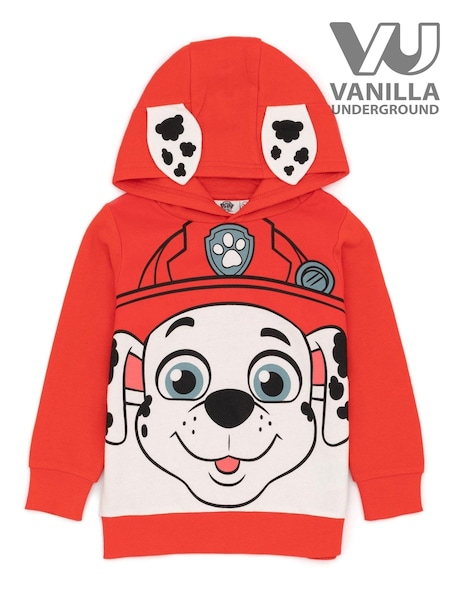 Vanilla Underground Red Paw Patrol Character 100% Cotton Hoodie (609379) | €24