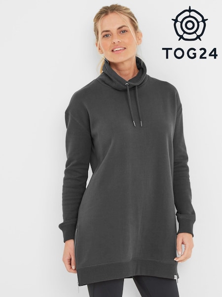 Tog 24 Black Drakeford Longline Sweatshirt (609468) | AED142
