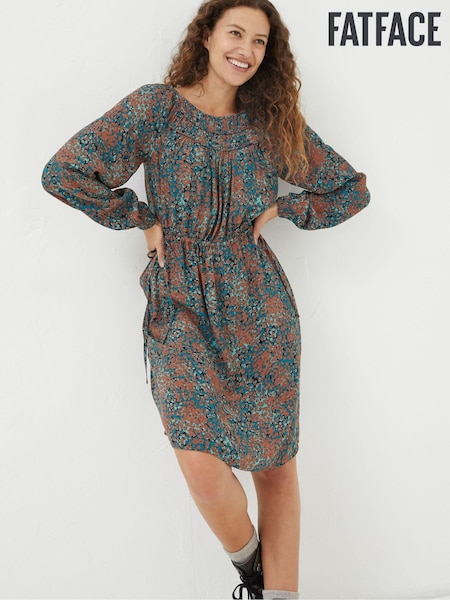 FatFace Black Taylor Textured Spot Dress (609595) | €41.50