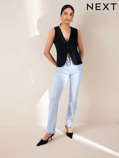 Bleach-Waschung - Slim Lift And Shape Jeans (609975) | 17 €
