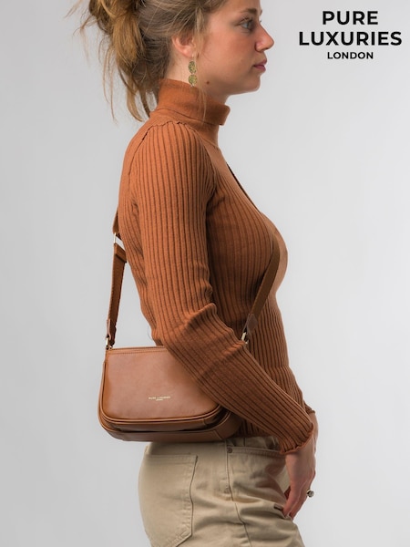 Carvalho - Pure Luxuries London Bree Nappa Leather Cross-Body Bag (610037) | R$ 585