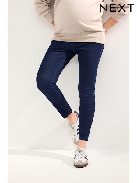 أزرق داكن - Maternity Denim Look Leggings (610926) | ‏52 د.إ.‏