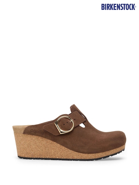 Birkenstock Fanny Ring Buckle Suede Sandals (611453) | €89