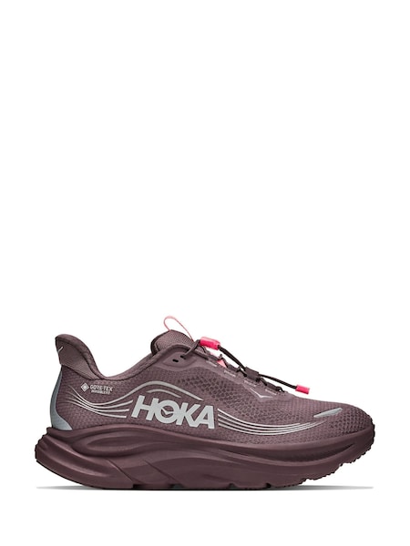 Red - Hoka Clifton 11 Gore-tex Trainers