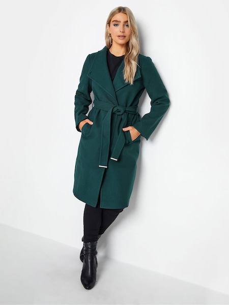Verde - M&Co Formal Wrap Coat (612718) | 313 LEI