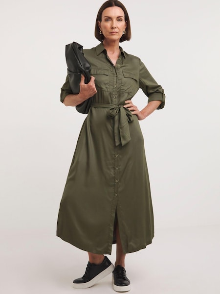 JD Williams Green Truffle Shirt Dress (613483) | €24