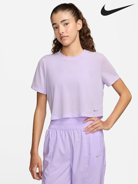 Nike Lilac Purple One Classic Breathable Dri-FIT Short-Sleeve Top (613557) | €21.50