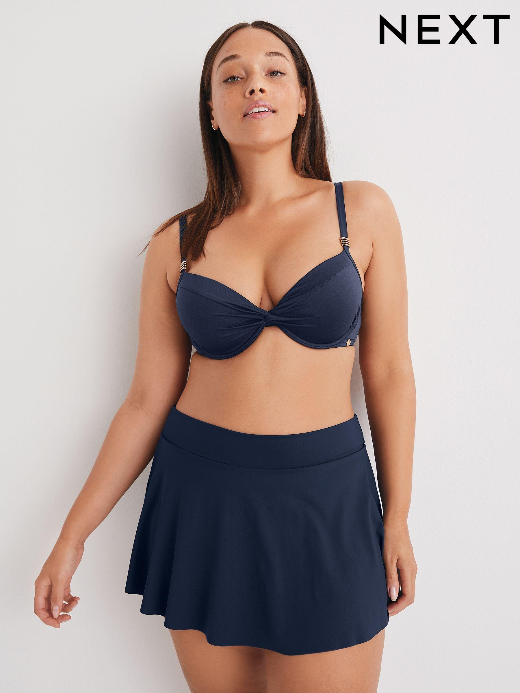 Bikini top with skirt bottom store