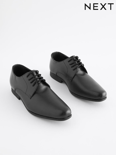 Schwarz - Leather Lace-Up Shoes (613938) | 4 € - 6 €